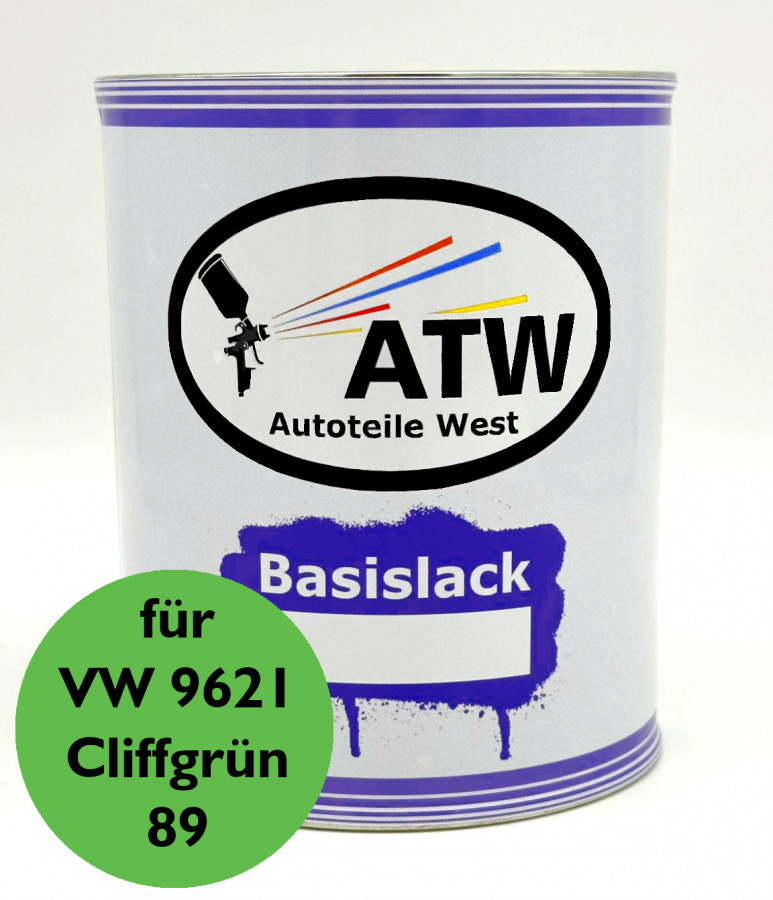 Autolack für VW 9621 Cliffgrün 89